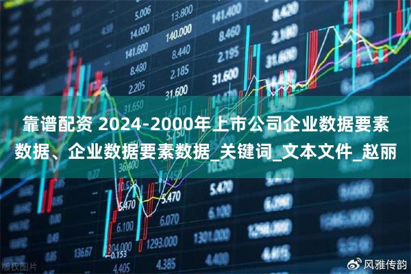 靠谱配资 2024-2000年上市公司企业数据要素数据、企业数据要素数据_关键词_文本文件_赵丽